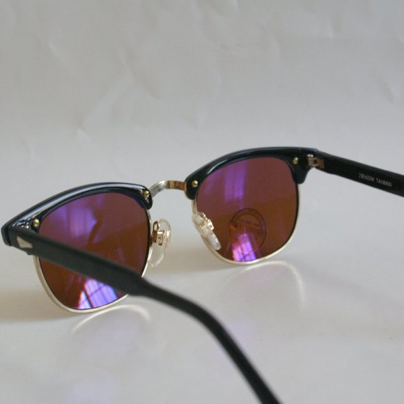 NWT True Vintage Clubmaster / Soho 60's retro style Sunglasses w/ coppermax lens - Picture 5 of 7